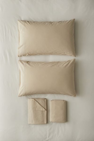 Urban Outfitters Breezy Cotton Percale Sheet Set