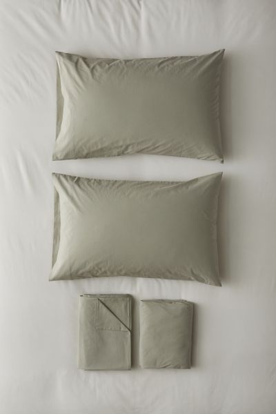 Urban Outfitters Breezy Cotton Percale Sheet Set