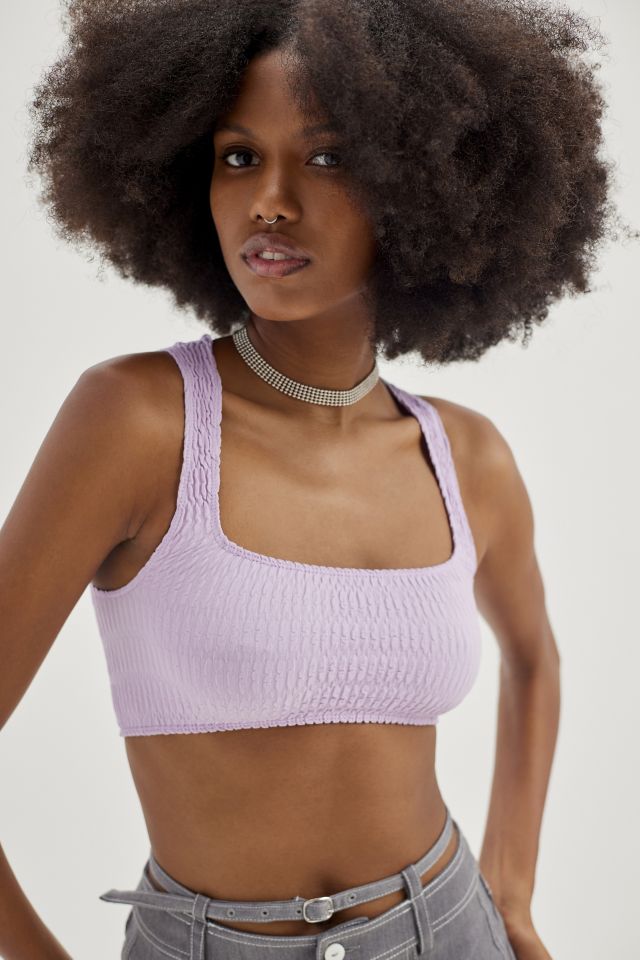 Out From Under Moxie Seamless Textured Bra Top