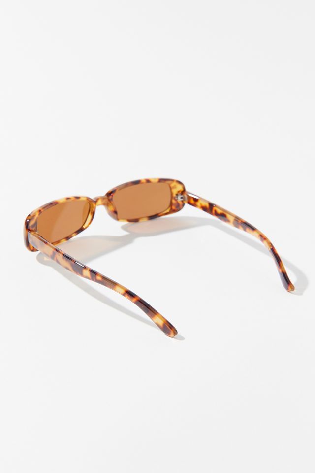 Courtney Slim Rectangle Sunglasses #2