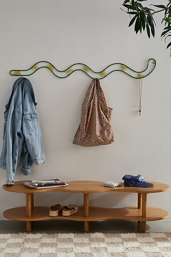 Urban Outfitters Snake Wall Multi-hook In Green