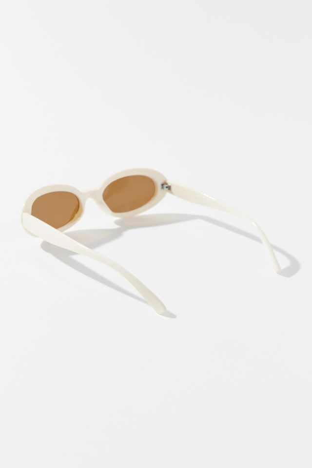 Mazzy '90s Plastic Oval Sunglasses #2