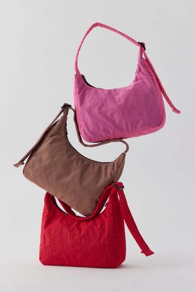 Baggu Mini Nylon Shoulder Bag In Cocoa, Women's At Urban Outfitters