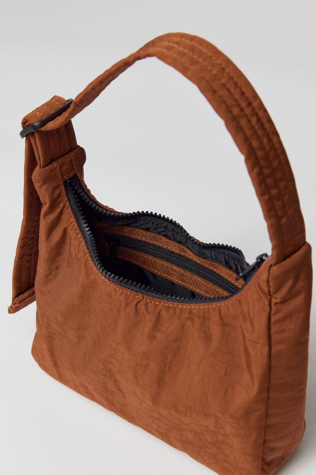 Mini Nylon Shoulder Bag : Black - Baggu