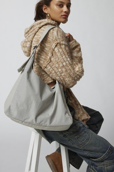 Baggu Nylon Shoulder Bag In Grey, Women's At Urban Outfitters