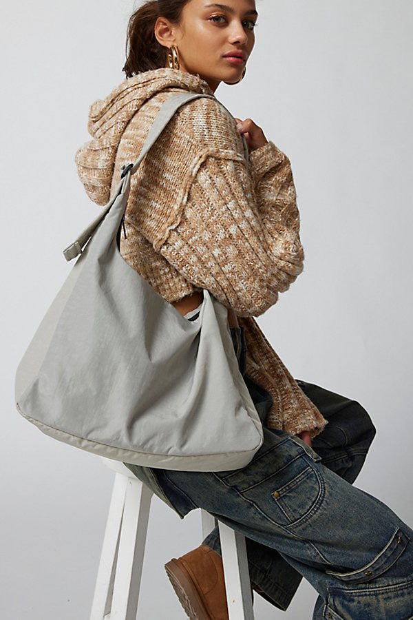 Baggu Nylon Shoulder Bag In Grey, Women's At Urban Outfitters In Gray