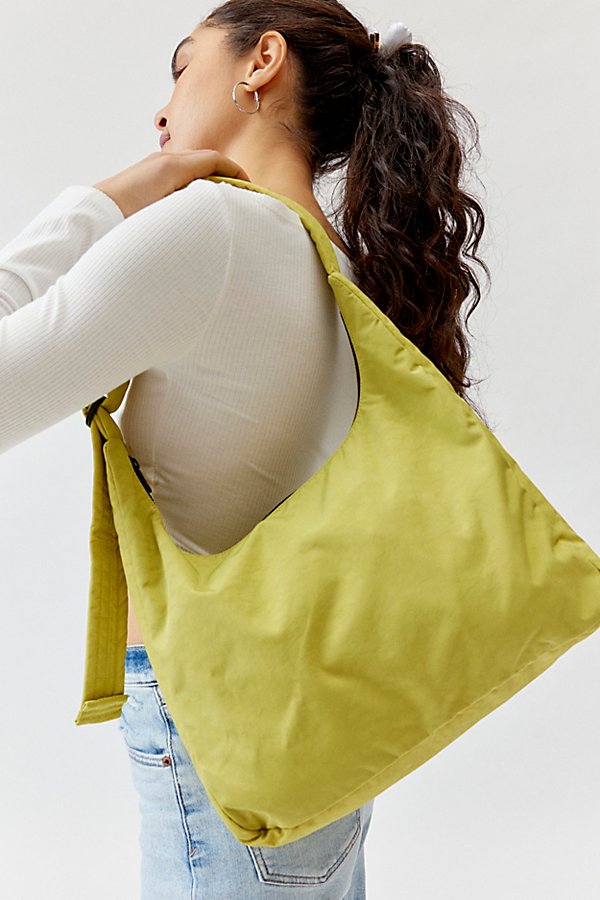 Shop Baggu Nylon Shoulder Bag In Lemongrass, Women's At Urban Outfitters