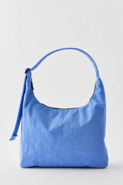 BAGGU Chocolate Plum Nylon Shoulder Bag