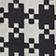 Black + White Pixel Gingham