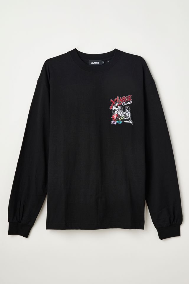 XLARGE Listen To The Record Long Sleeve Tee | Urban Outfitters