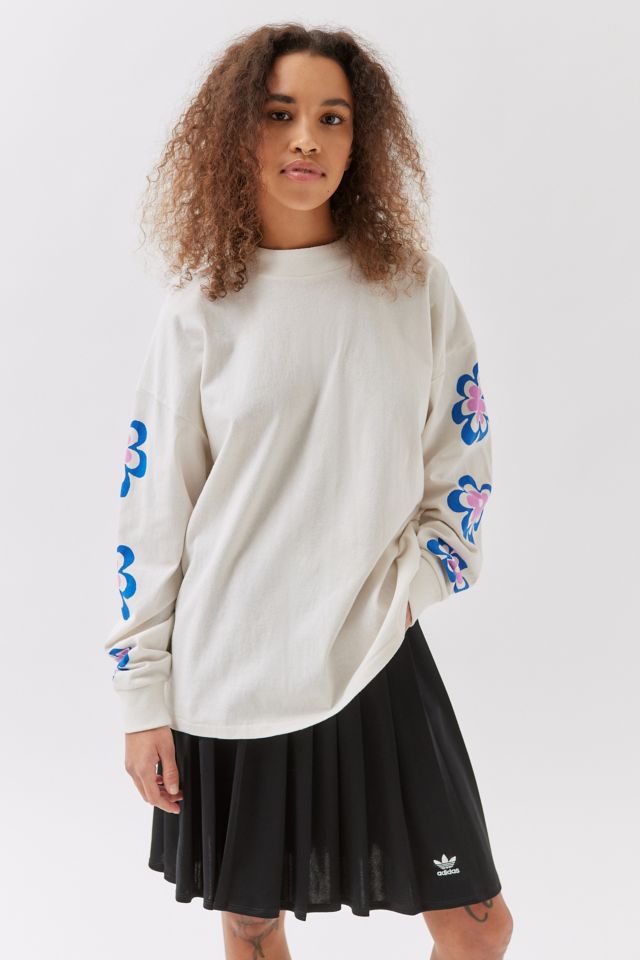 UO Life Advice Oversized Long Sleeve Tee #1