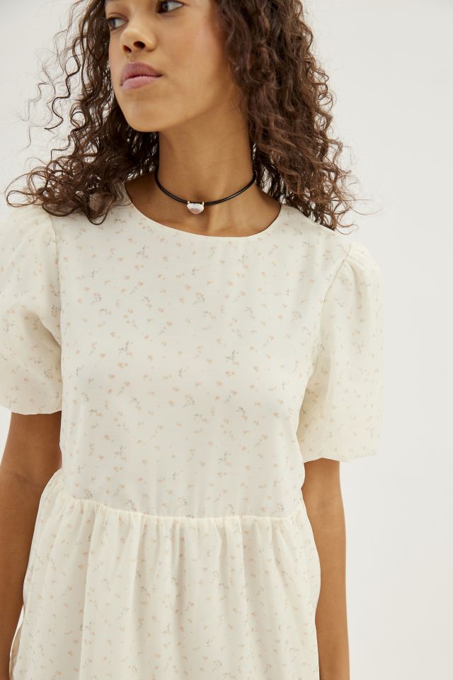 Robe Midi Florale en Organza Glamour #1
