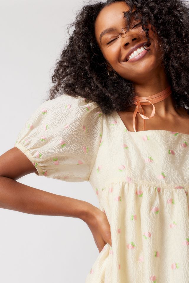 Glamorous Floral Babydoll Mini Dress #3