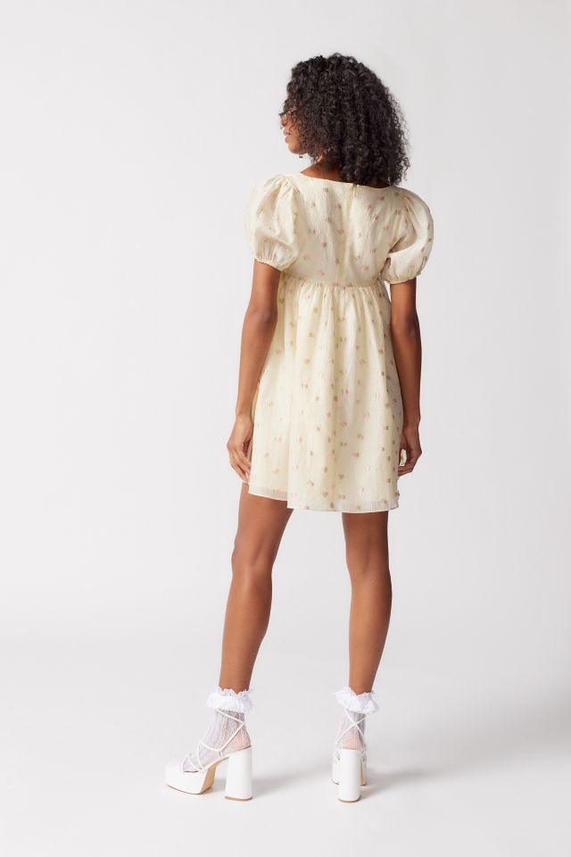 Glamorous Floral Babydoll Mini Dress #5