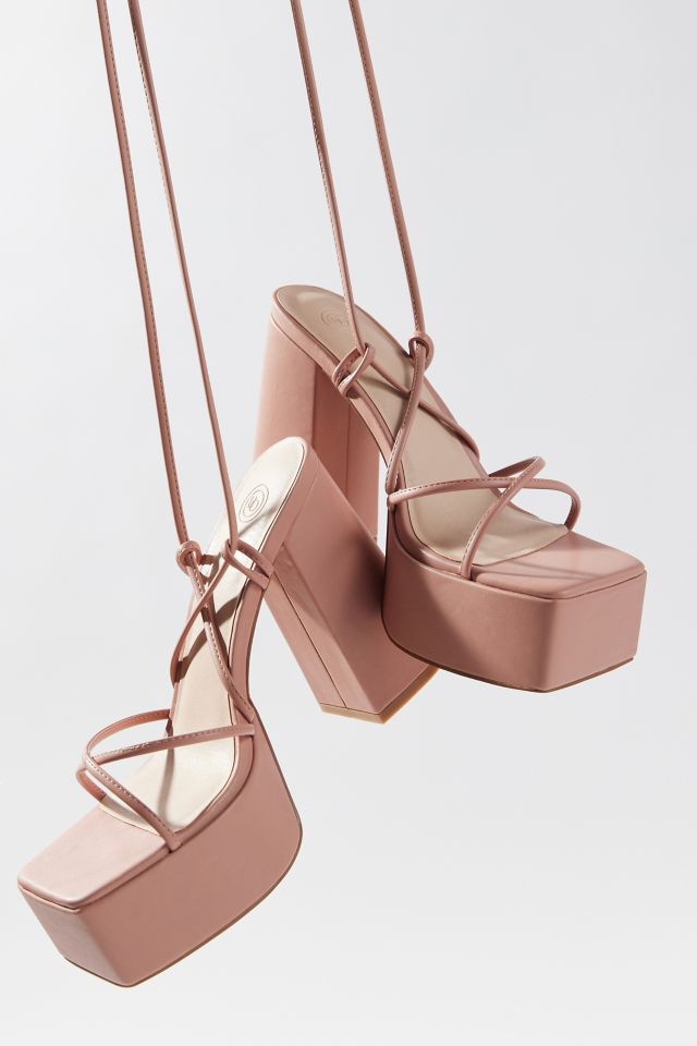 UO Polly Strappy Platform Heel #3