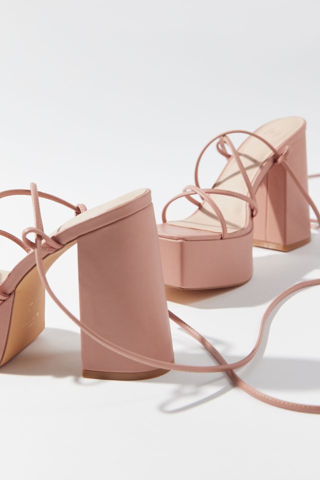 UO Polly Strappy Platform Heel #4