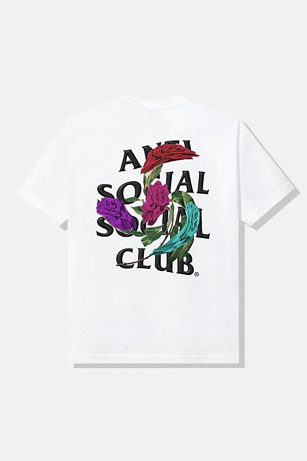 Anti Social Social Club Thorns Tee In White