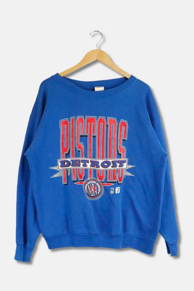 Detroit Pistons Crewneck Cobalt Blue Sweatshirt – Cheeks & Bubbles