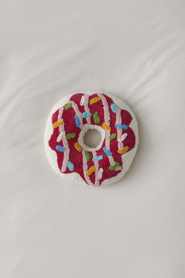 Donut Shaped Throw Pillow #1