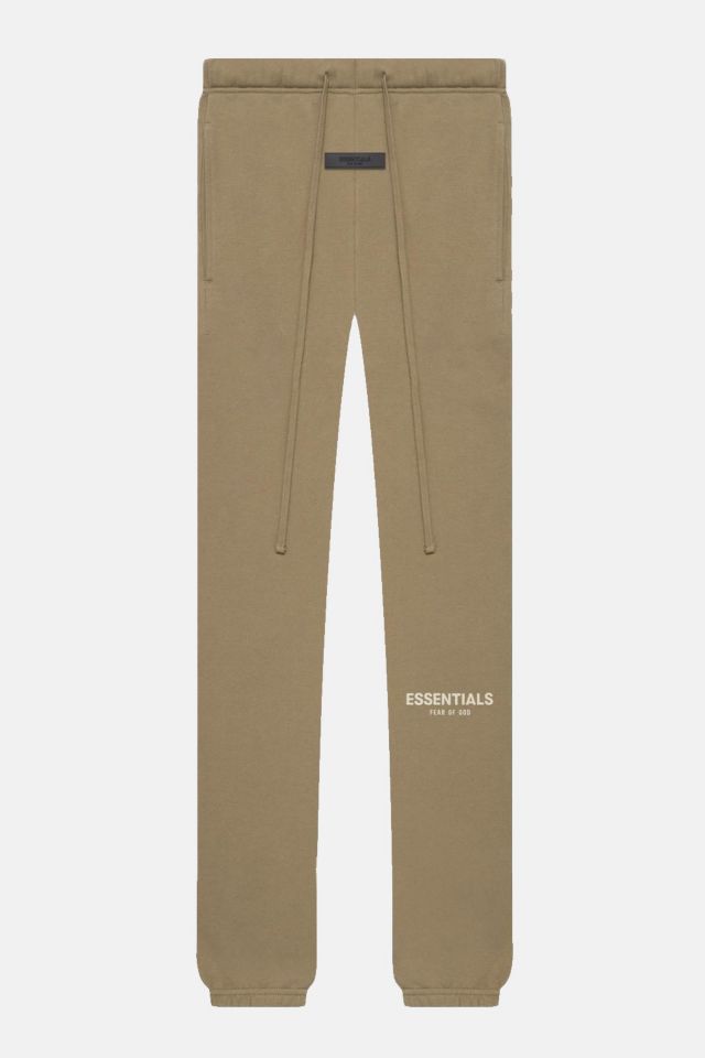 Fear of God, Pants, Essentials Fear Of God Sweatpants Dark Oatmeal Ss22