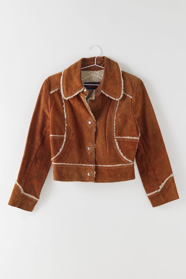 Gorgeous Fitted store Suede Vintage Jacket by Devri Ltd