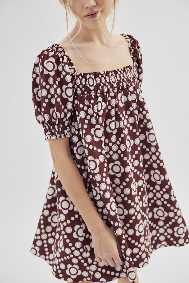 Robe Mini Manches Bouffantes Tallulah UO #3
