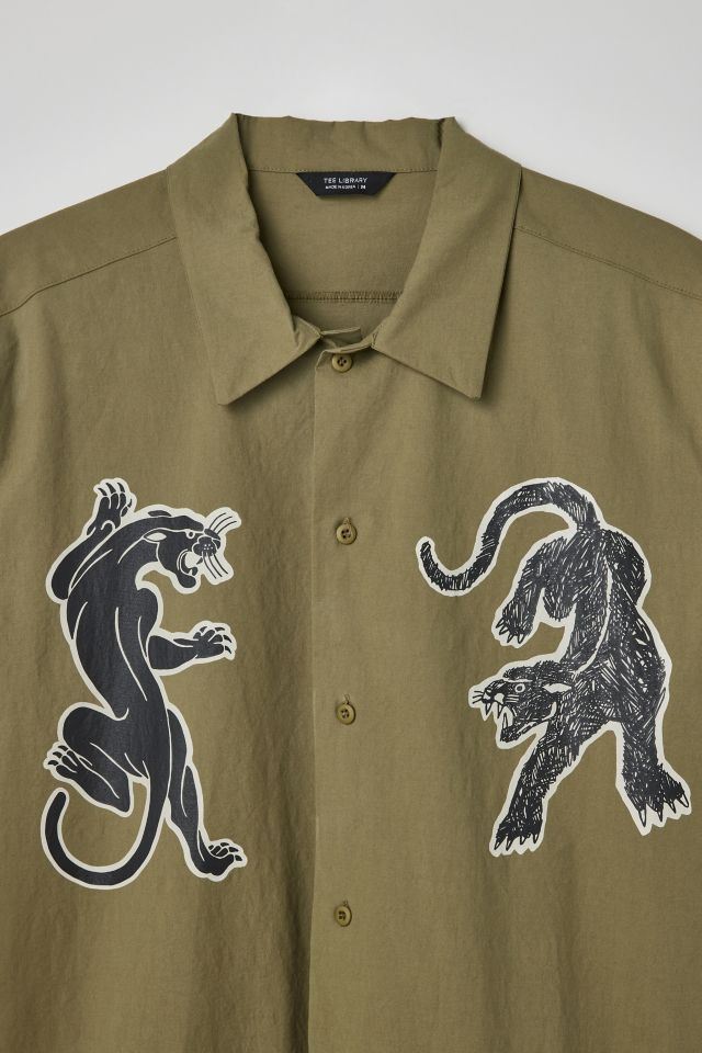 Tee Library Panther Button-Down Shirt #3