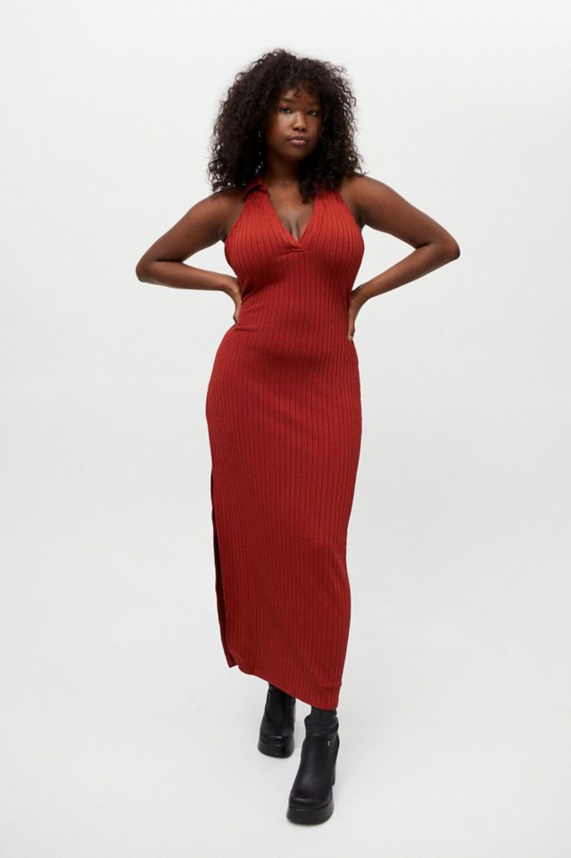 Urban outfitters shop ribbed dress