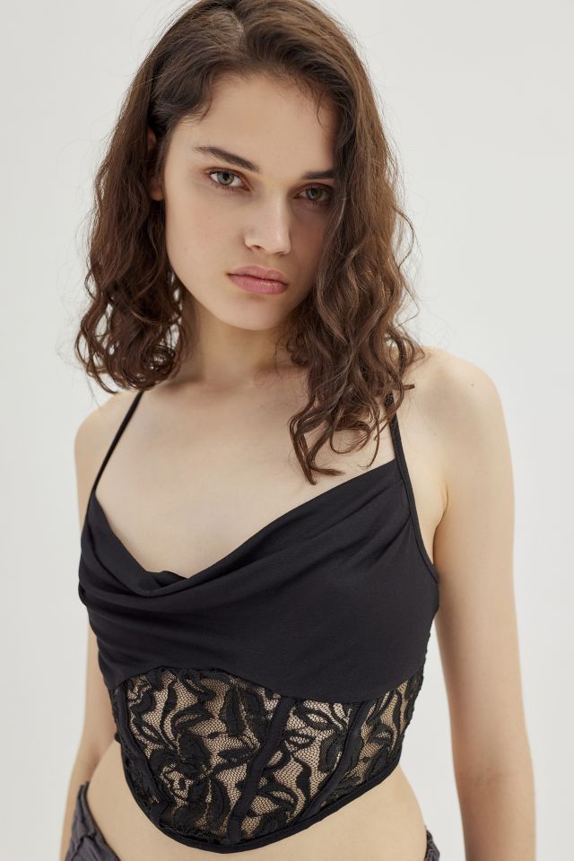 UO Eloise Corset Top  Urban Outfitters Canada