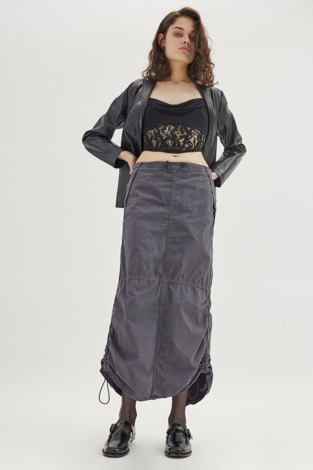 UO Mari Lace Cowl Neck Corset Top #2