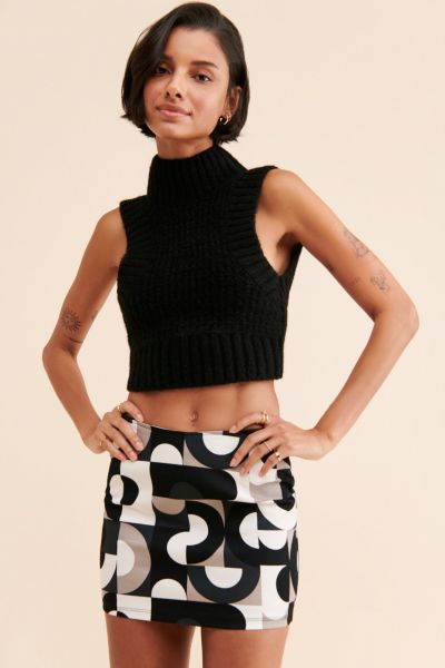 Motel Ima Mini Skirt