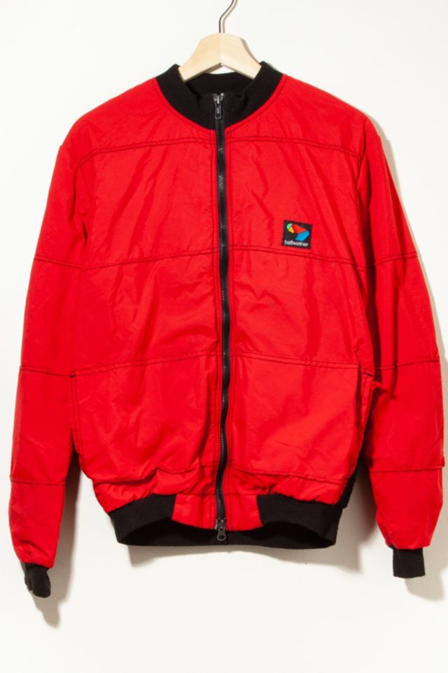 Vintage 1990s Red Cycling Jacket Bellwether Made in USA | Urban Outfitters