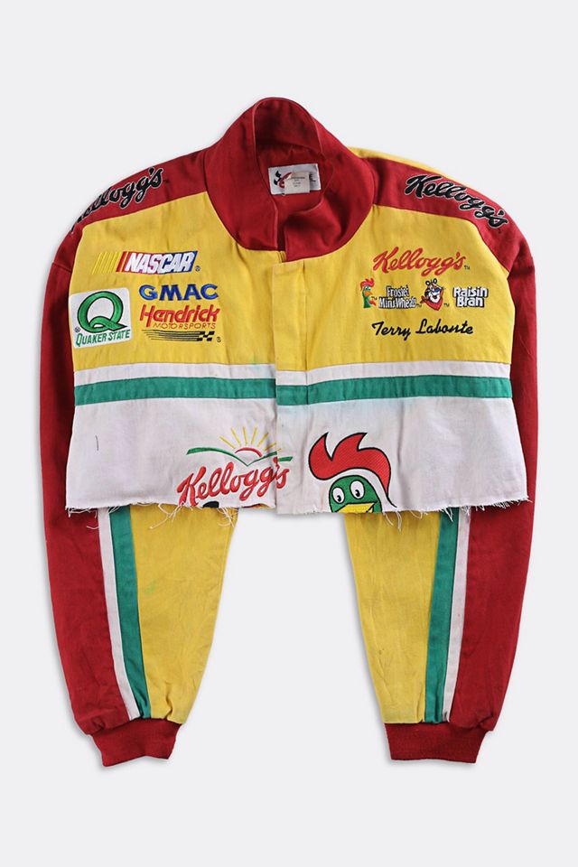 Frankie Collective Rework Racing Crop Jacket | Urban Outfitters