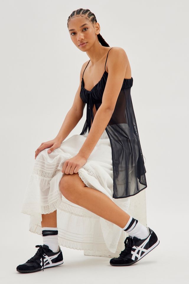 UO Angelic Longline Flyaway Cami | Urban Outfitters