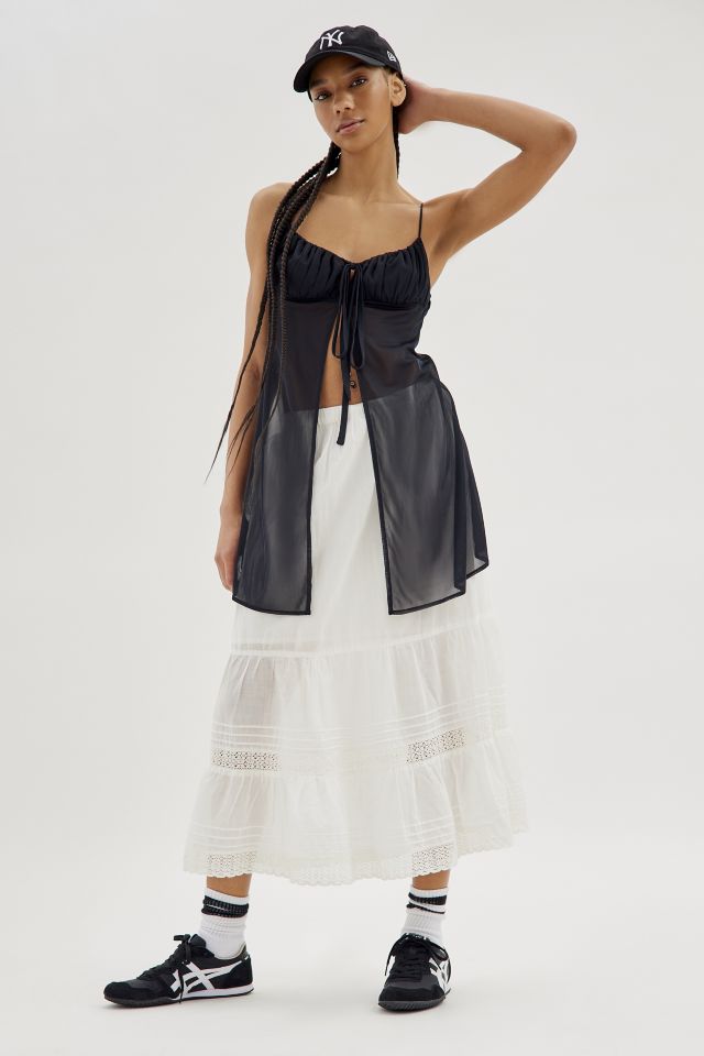 UO Angelic Longline Flyaway Cami #2