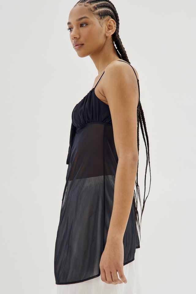 UO Angelic Longline Flyaway Cami #3