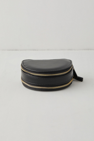 Mele and Co Duo Mini Travel Jewelry Case in Black at Urban Outfitters