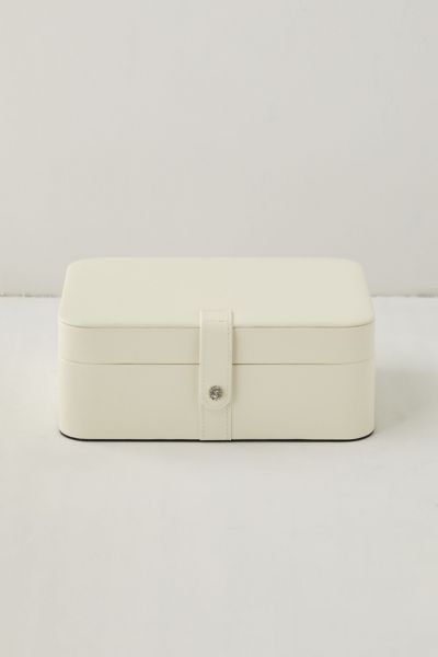 Mele & Co Lila Jewelry Box In Ivory At Urban Outfitters In White