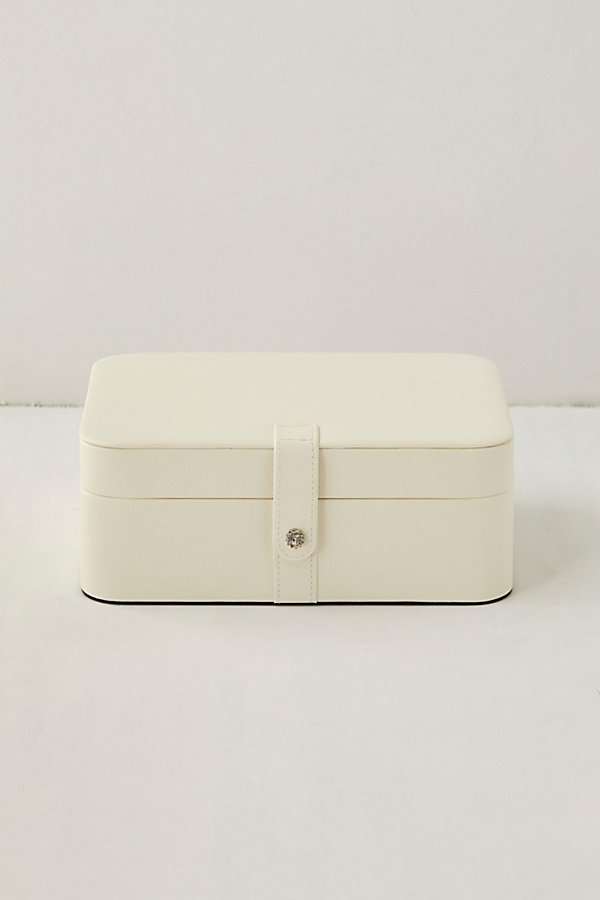 Mele & Co Lila Jewelry Box In Ivory At Urban Outfitters In White