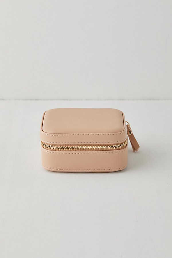 Mele & Co Stow And Go Travel Jewelry Case In Pink