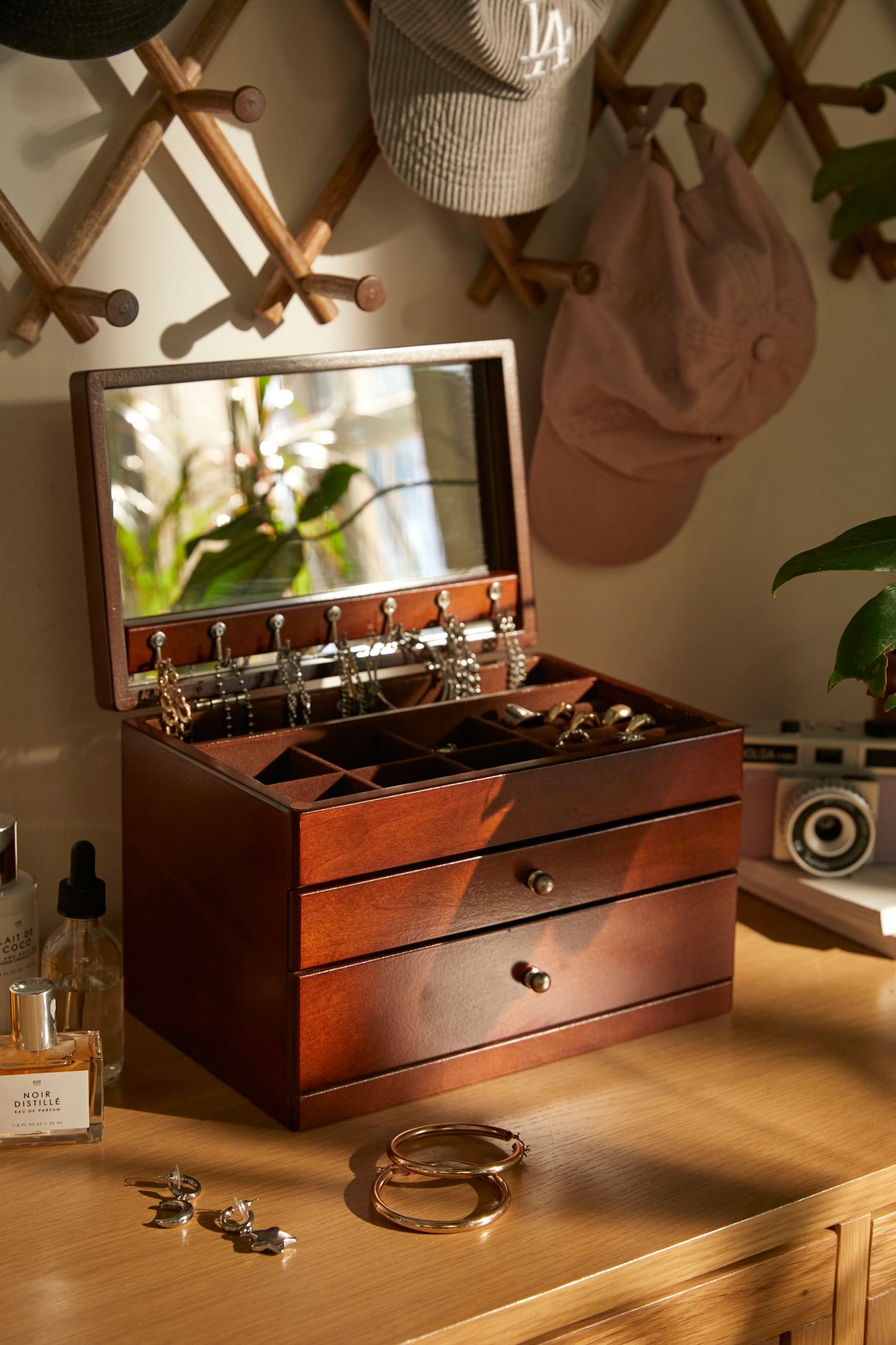 Mele and Co Brisbane Jewelry Box - Brown, ONE SIZE