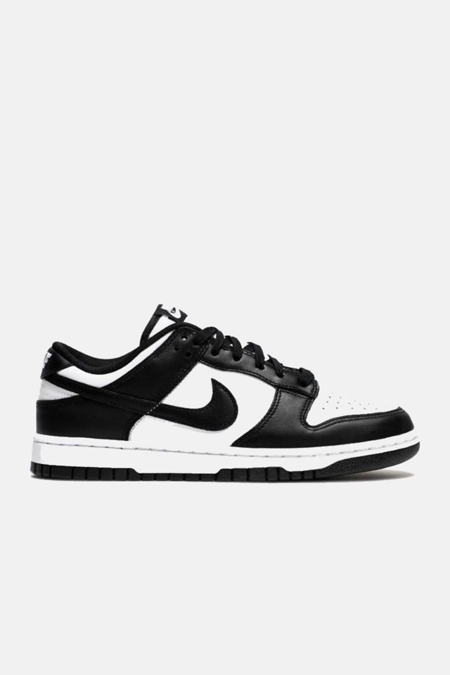 nike dunk lows black and white