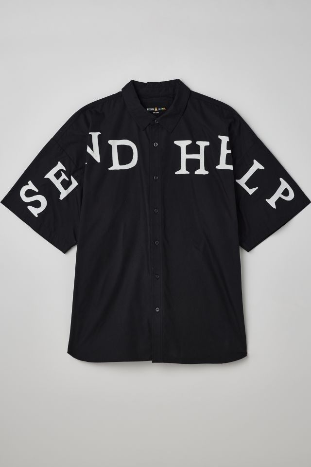 Teddy Fresh Send Help Woven Shirt