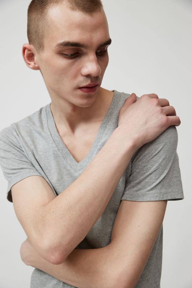 T-shirt ajusté avec col en V Universal BDG #3
