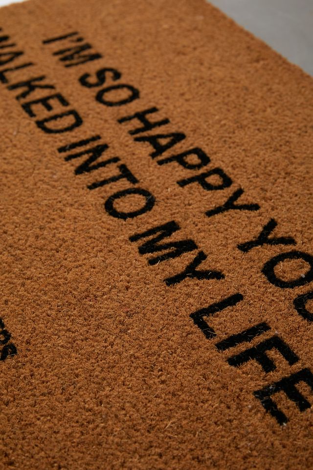 We’re Not Really Strangers Doormat #2