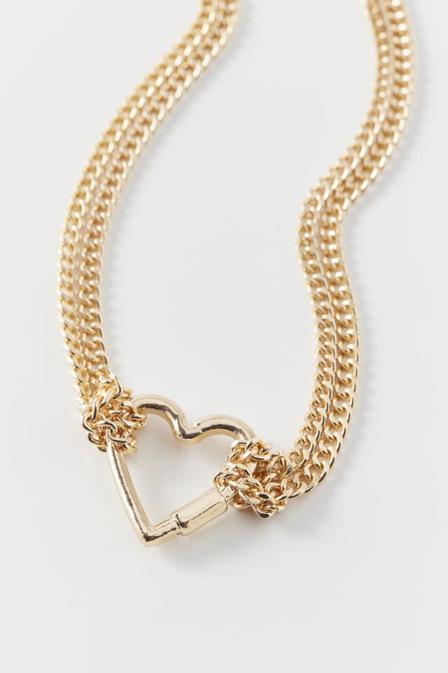 Amelia Statement Heart Choker Necklace #2