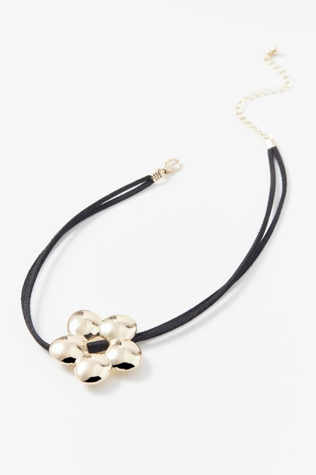 Collier Ras-de-Cou Marie Fleur en Corde #2