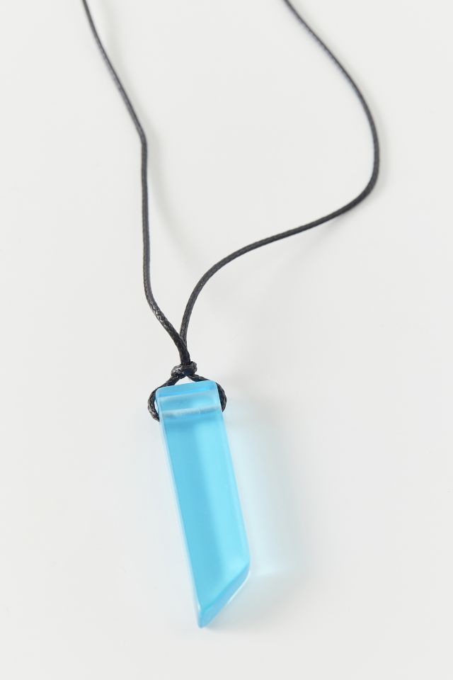 Annie Genuine Stone Cord Necklace #2