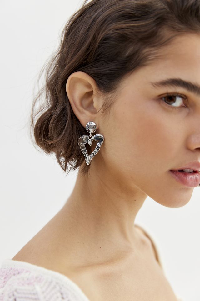 Dani Statement Heart Earring