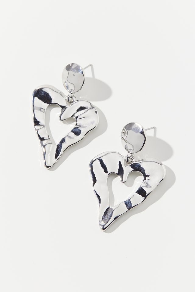 Dani Statement Heart Earring #1